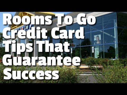 Rooms To Go Credit Card Tips That Guarantee Success