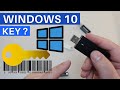 Windoes 10 auf USB Stick, woher kommt der Lizenz Key ?