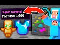 ¡MINECRAFT pero LOS MINERALES SUELTAN objetos ALEATORIOS! 💎😱