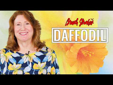 Daffodil with CRI® Carolyn Saletto | Brush Strokes