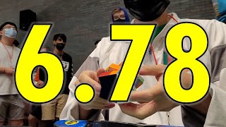 Official Sub-6 Square-1 Average Fail (6.78 PR Average)