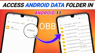 How to open access data & obb folder in android 10 11 without root | Android 11 data folder | FIX