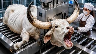Inside a White Brahman Bull Horn Factory | How Luxury Leather Backpacks & iPhone Cases Are Made