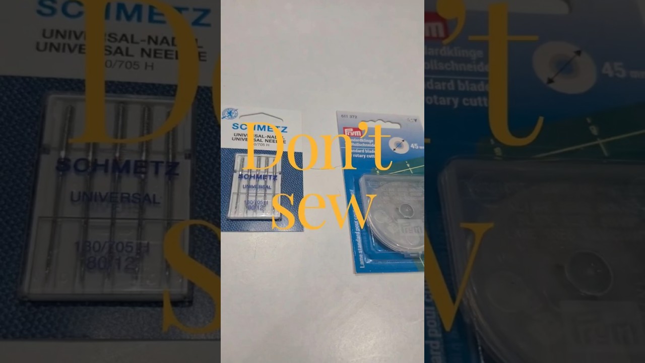 Don’t Sew | A gentle reminder for when you don't feel like sewing. You've lost your sew-jo.