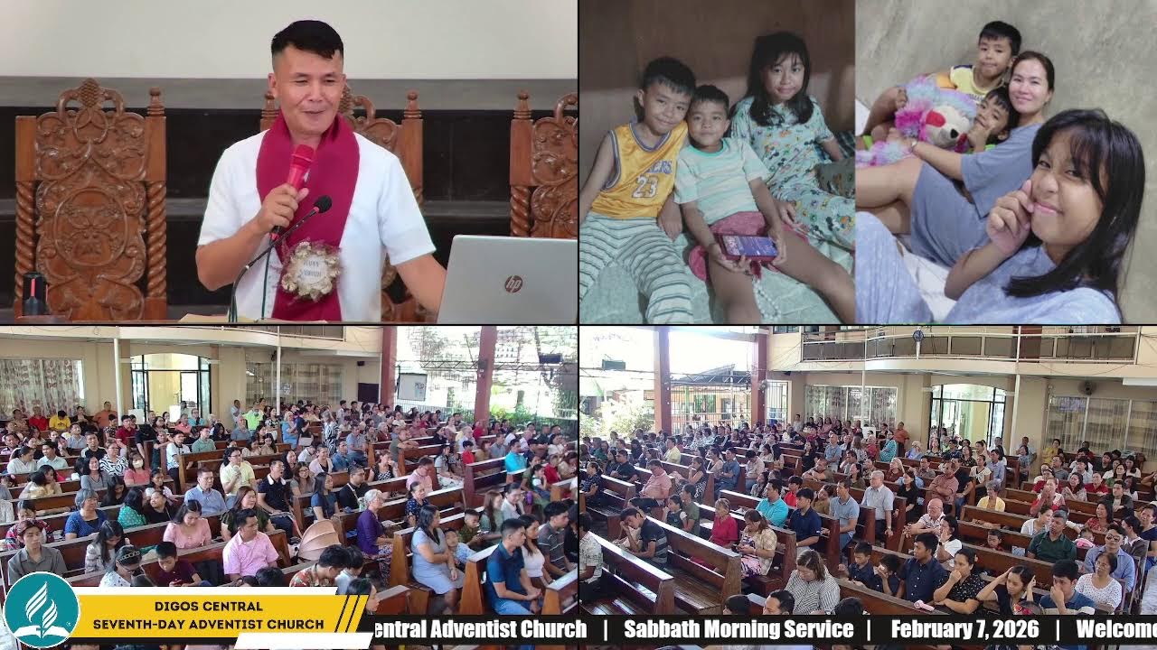 Digos Central Adventist Church - Sabbath Morning Service - 2/07/2026