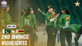 2nd Innings Highlights | Pakistan Women vs Zimbabwe Women | Match 03 | T20I Series 2026 | M9H1K