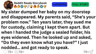 My sister dumped her baby on my doorstep and disappeared. My parents said, “She’s your problem now..