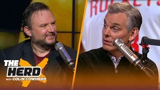Daryl Morey on James Harden's historic scoring pace, CP3 impact & Rockets-Warriors | NBA | THE HERD