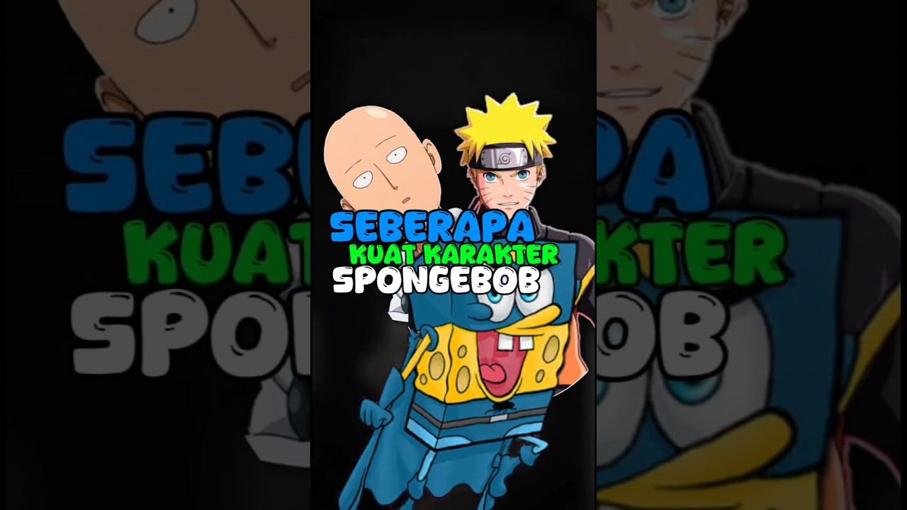 Kekuatan karakter spongebob #spongebob #spongebobsquarepants #kartunjadul #animasi