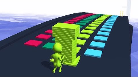 Stack Colors 🌈 ⭐️❤️‍🔥 MAX SCORE All Levels Gameplay Walkthrough Android, iOS NEW UPDATE