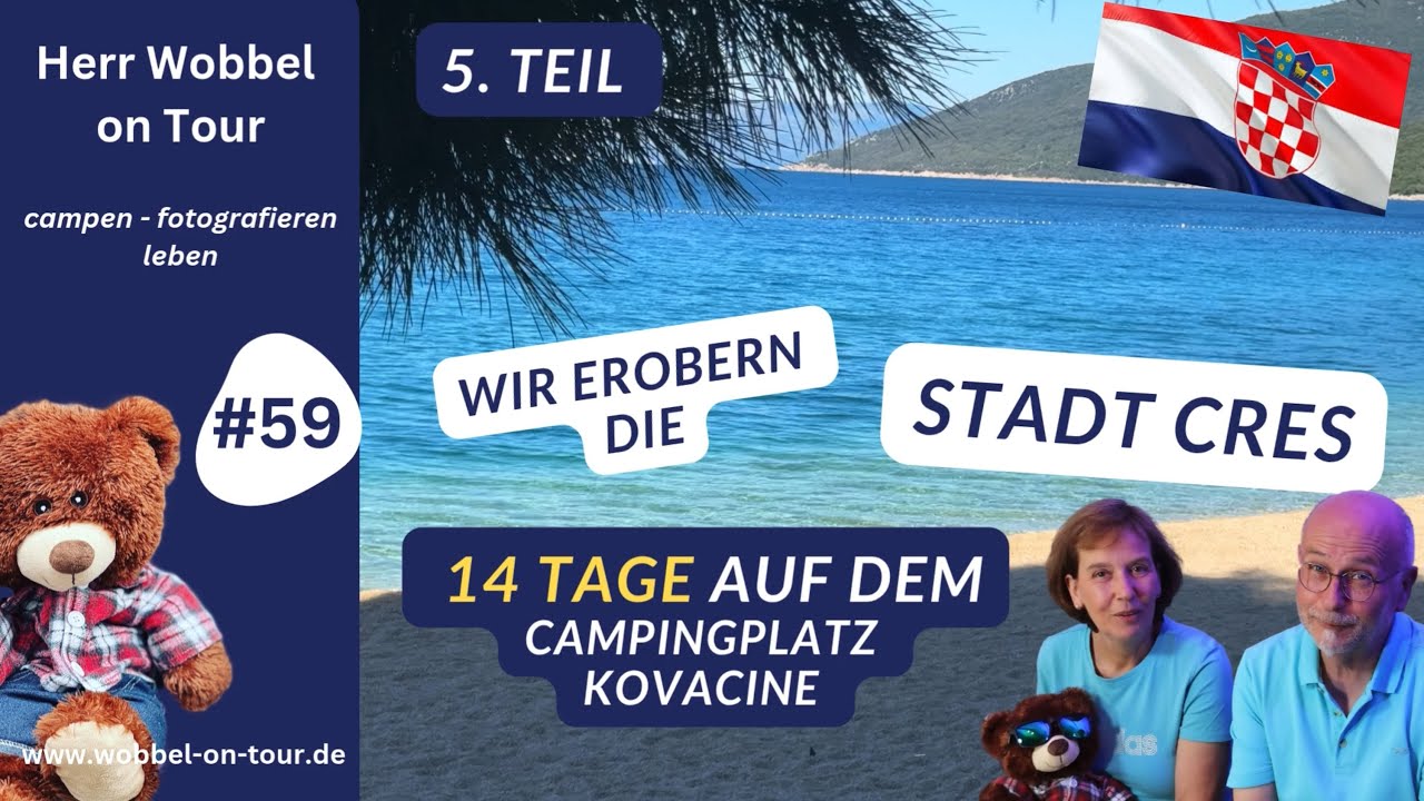 Inselzauber Cres – Camperleben, Altstadt & Küstentour | Kroatienreise Teil 5 🇭🇷✨