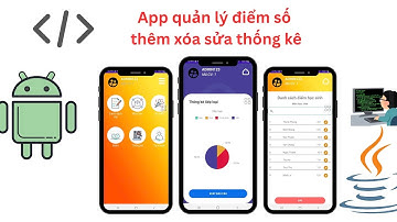 Code Java app quản lý điểm số học sinh - thêm xoá sửa và thống kê