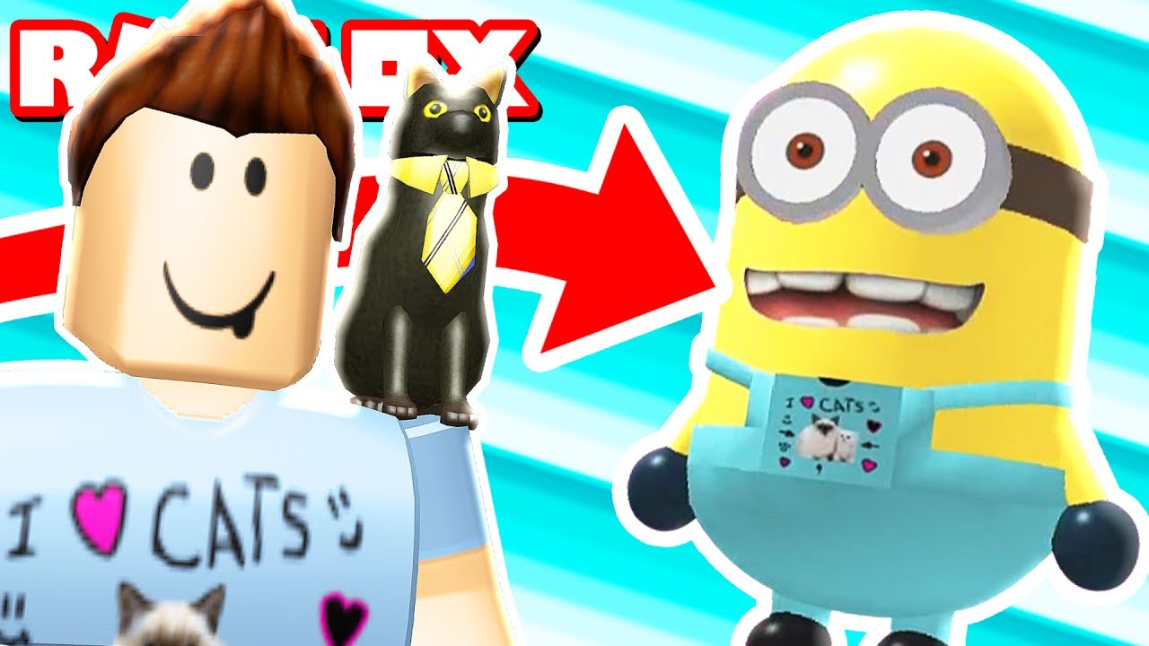 Denis Turns Into A Minion In The Despicable Me 3 Movie Obby In