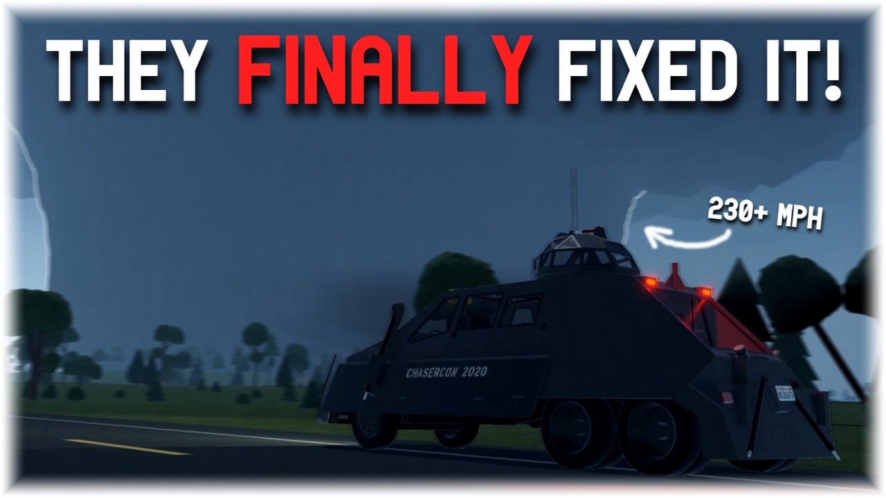 They FINALLY Fixed The 2020 TIV 2 So I Took It On An INSANE Chase! | Roblox Twisted 1.21.2