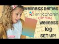 Wellness Log Set Up Tips & Tricks | Wellness Planning | Erin Condren | Wellness Ep 5 #sarplans