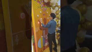 Reaction training device to test your reflexes #interactive #reactiontraining