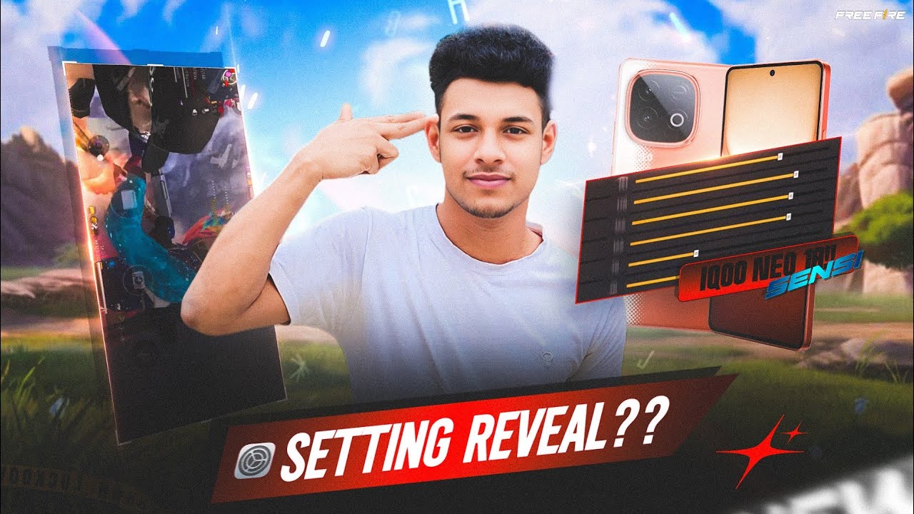 Настройки Free Fire для IQOO NEO 10! 💯 (Профессиональная чувствительность + плавный игровой проце...