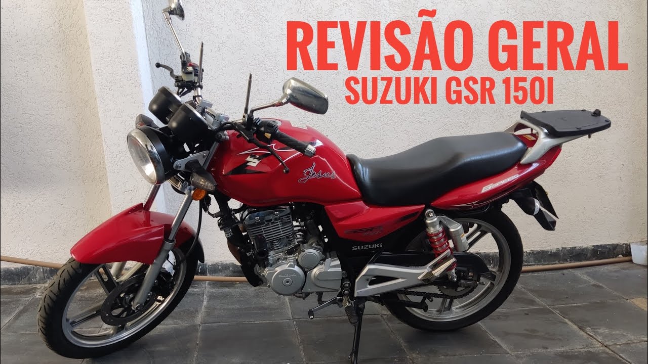 REVISÃO GERAL SUZUKI GSR 150i - MotoGaragem06 