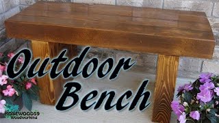 This video is about How To Make A Outdoor Bench. The music is made by: Rosewood59 Mennonite Central Committee Link: http://
