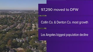 New U.S. census numbers show nearly 98,000 moved to North Texas in 2021