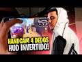 MOSTRANDO AS MÃOS JOGANDO COM MEU HUD 4 DEDOS INVERTIDO - FREE FIRE HIGHLIGHTS