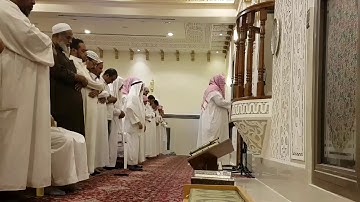 عشائية من سورة البقرة الشيخ المقرئ سيف الرحمن حافظ١٤٣٩/٢/٢