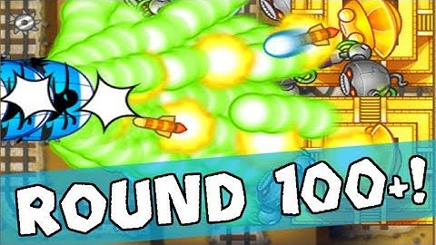 Bloons TD Battles - ROUND 100+! Insane Late Game (BTD Battles)
