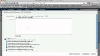 Change patch for OpenMRS code review