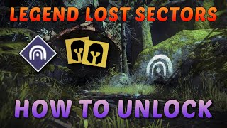 Destiny 2 - How to Unlock Legend Lost Sectors (Season of Plunder Guide)
