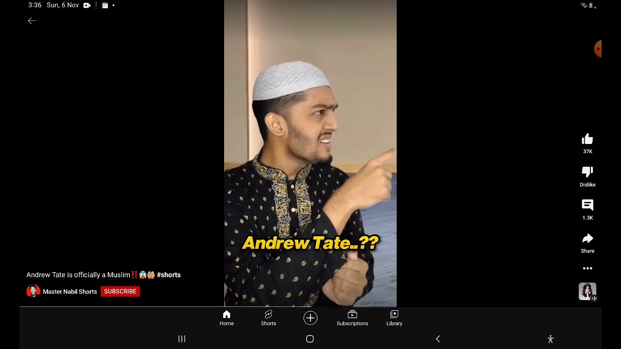 When Andrew tate Pray next to you 