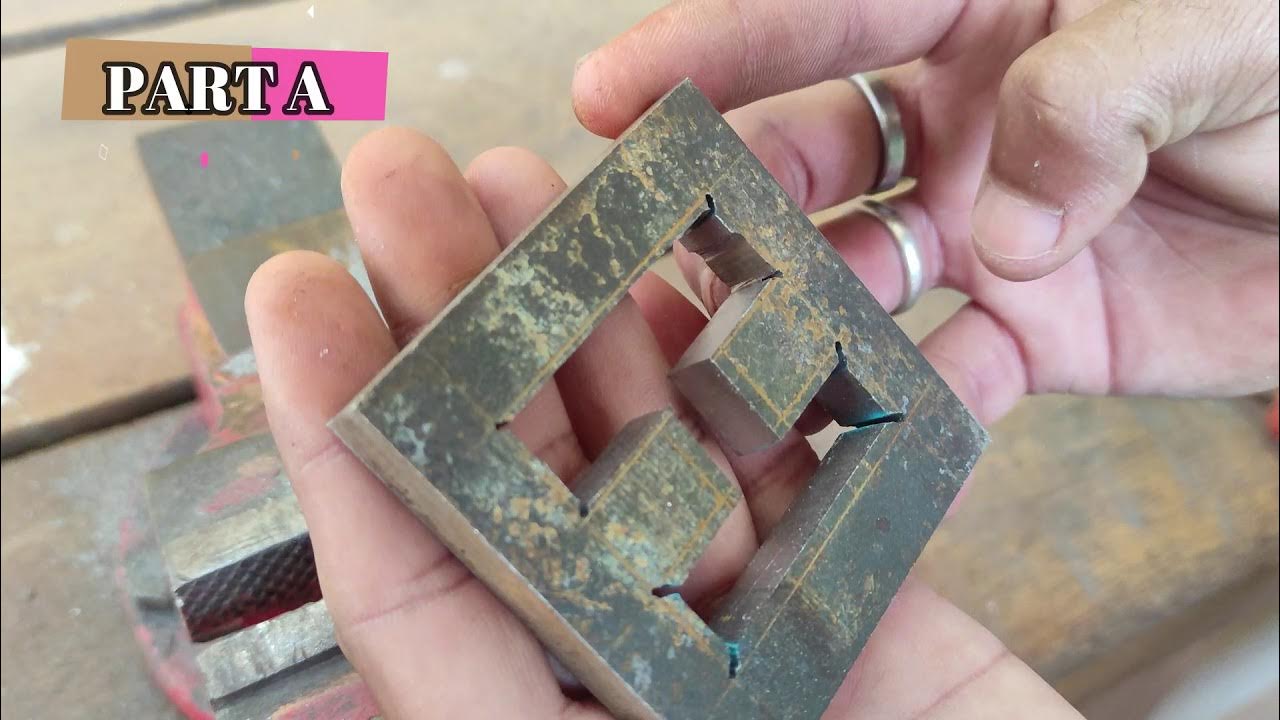 ITI practical Fitting Job.ITI fitter job how to make???. Fitting YouTube