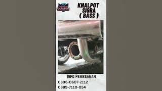 Knalpot Mobil Sigra Ganti Knalpot Racing Karakternya Bass Adem