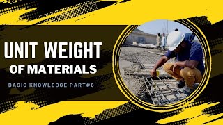 Civil Engineering Basic Knowledge Part-6