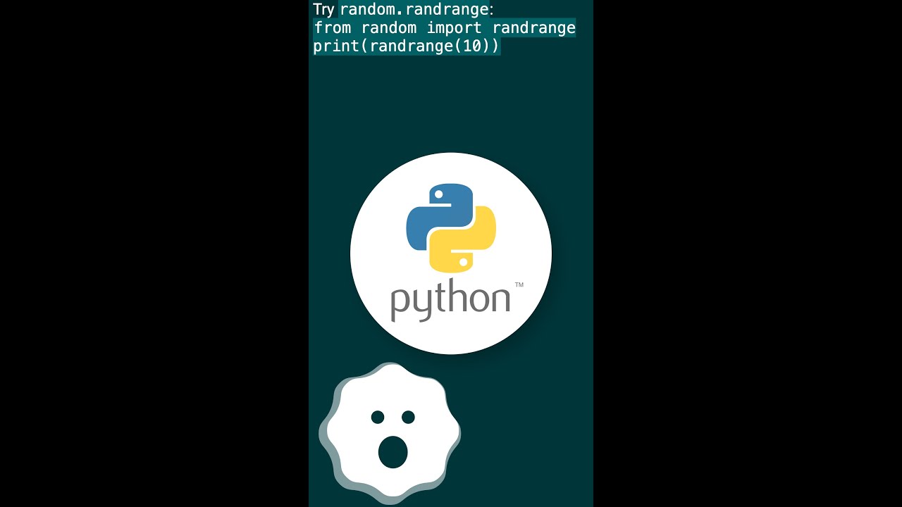 Generate random integers between 0 and 9 #shorts