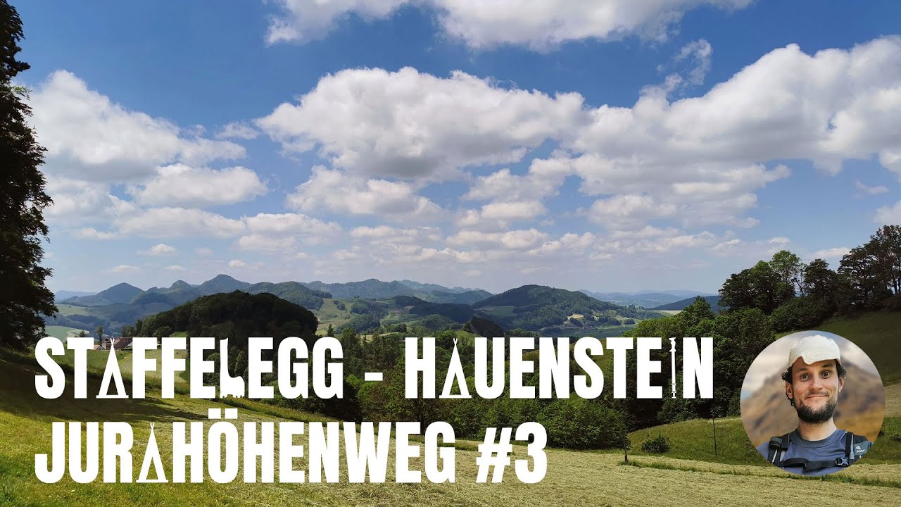 Hike in the North of Switzerland (Jura Crest Trail  - Stage 3) [4K]