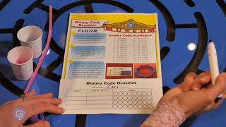 Binary Code Bracelet