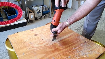 fein multimaster plunge cut with saw blade