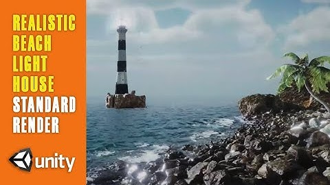 Unity3D  Beach Level Design /  Create a Beach Scene HD