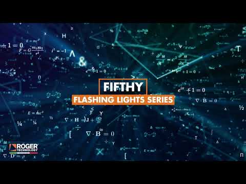 Roger Fifthy/24 лампа для ворот и шлагбаума, видео 2