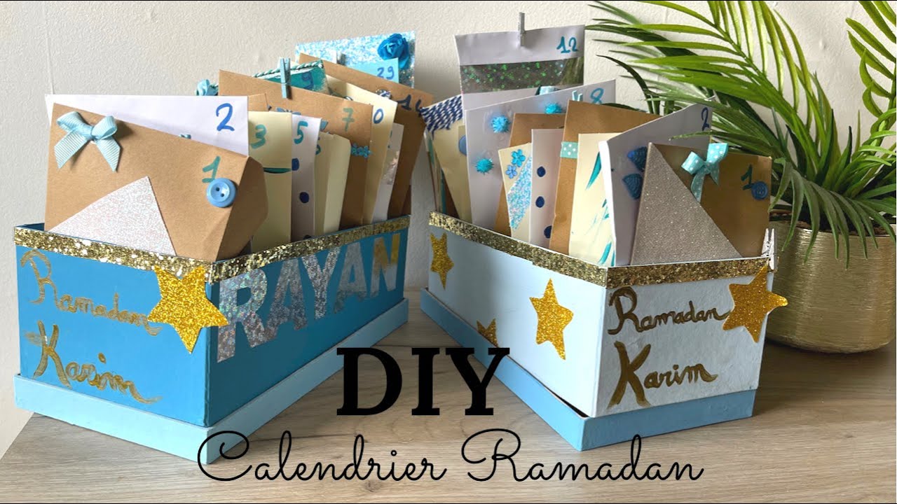 DIY CALENDRIER RAMADAN 