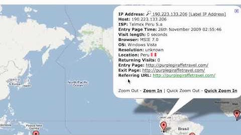5 - How To View Statcounter Recent Visitor Map