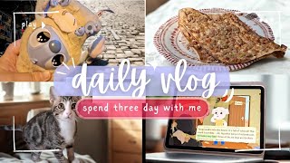DAILY VLOG | BENİMLE 3 GÜN GEÇİRİN | ÖZEL DERS | İŞ | TEMİZLİK | YEMEK VE BOLCA KEDİ #ücretsizreklam
