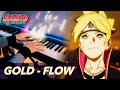 Boruto opening 10gold  flow piano  kens keys