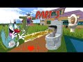 OGGY AND THE SKIBIDI TOILET PART 3 MINECRAFT