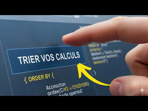 SQL Access : L'astuce pour trier sur un champ calculé (Requete Access SQL04-032)