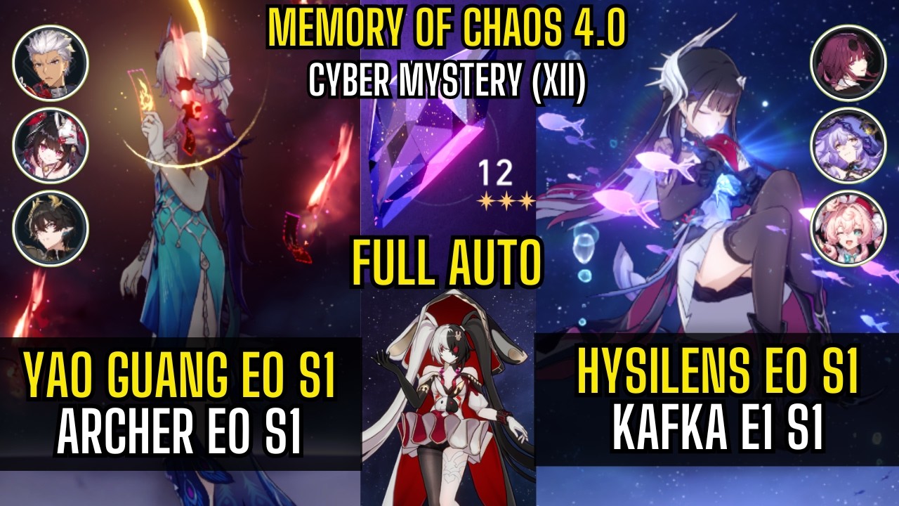 [ Full Auto ] Yao Guang E0 S1 & Hysilens E0 S1 | New Memory Of Chaos Honkai Star Rail 4.0