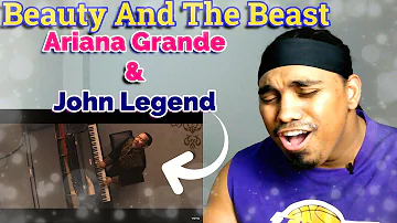 (Beauty And The Beast) Ariana Grande & John Legend Reactions!!!