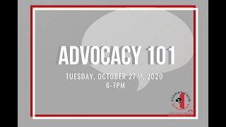 Advocacy 101