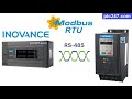 Plc inovance modbus rtu inovance md200 tutorial