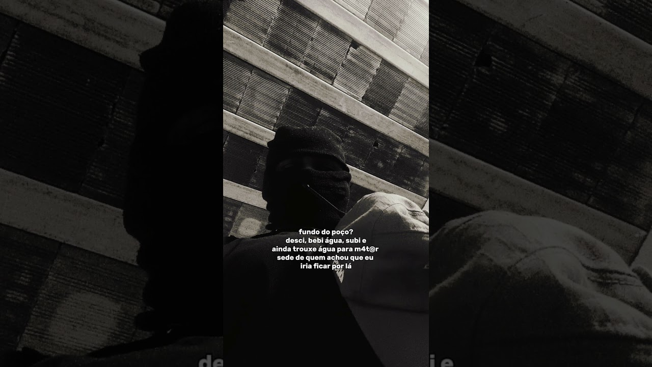 o fundo do poço, não é fim.. 